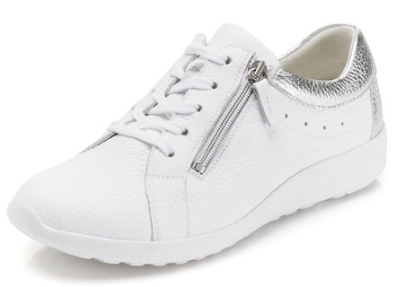 Waldläufer, bequeme Damen-Schnürschuhe, Weite K, mit herausnehmbarem Fußbett