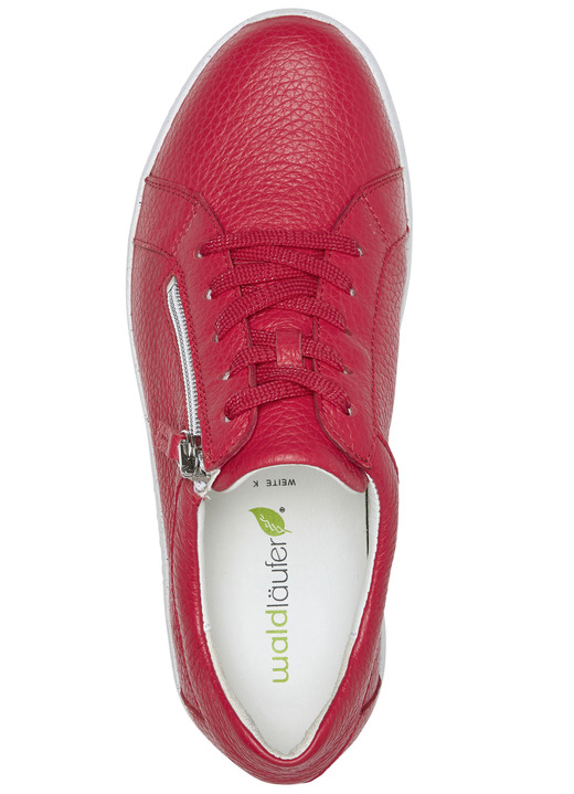 Slipper & Schnürschuhe - Waldläufer, bequeme Damen-Schnürschuhe, Weite K, mit herausnehmbarem Fußbett Ansicht 2 Slipper & Schnürschuhe - Waldläufer, bequeme Damen-Schnürschuhe, Weite K, mit herausnehmbarem Fußbett, in Größe 3 1/2 bis 8, in Farbe ROT Ansicht 2