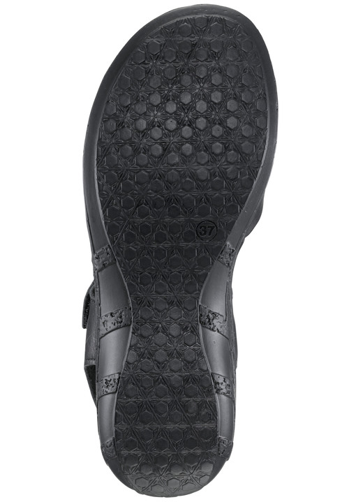 Sandaletten & Pantoletten - ELENA EDEN, modische Damen-Sandalen, Weite G, mit Klettverschluss, in Größe 035 bis 042, in Farbe WEISS Ansicht 10