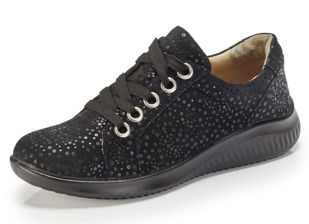 Schnürschuh mit praktischem Reißverschluss