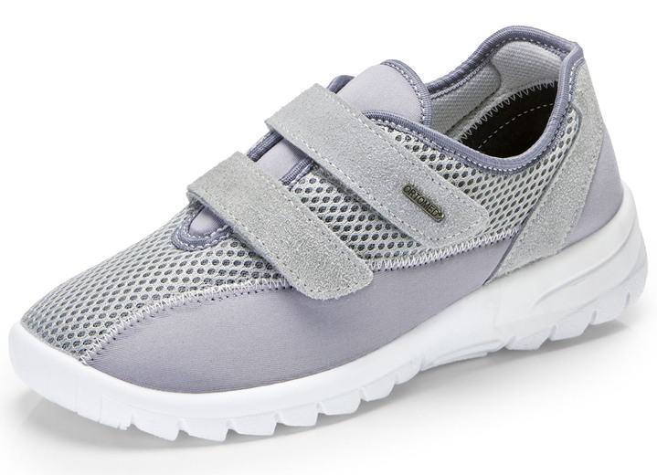 Slipper & Schnürschuhe - Bequeme Damen-Klettschuhe, Weite H, mit herausnehmbarem Fußbett Ansicht 3 Slipper & Schnürschuhe - Bequeme Damen-Klettschuhe, Weite H, mit herausnehmbarem Fußbett, in Größe 036 bis 042, in Farbe SCHWARZ Ansicht 3