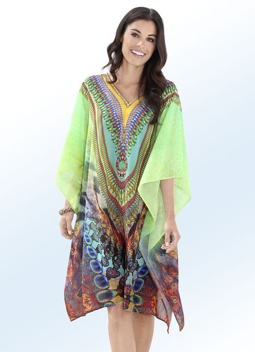 Damenmode - Sunflair Tunika, leicht transparent, in Größe 036 bis 054, in Farbe MULTICOLOR