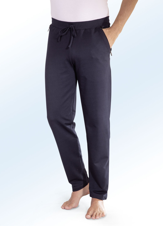 Freizeithosen - Hose mit komfortablem Dehnbund Freizeithosen - Hose mit komfortablem Dehnbund, in Größe 024 bis 062, in Farbe MARINE