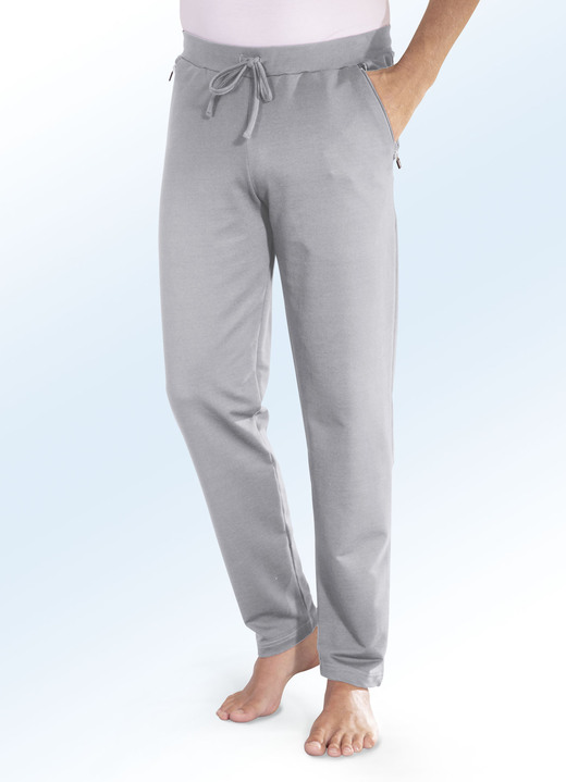 Freizeithosen - Hose mit komfortablem Dehnbund Ansicht 2 Freizeithosen - Hose mit komfortablem Dehnbund, in Größe 024 bis 062, in Farbe MARINE Ansicht 2