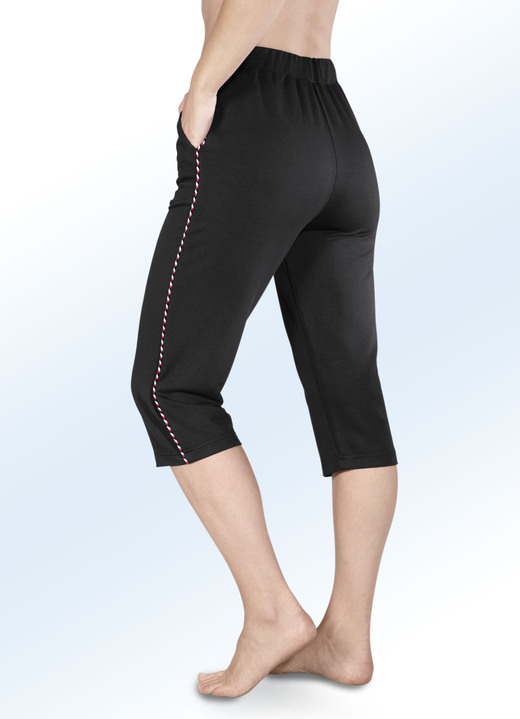 Plantier - Caprihose mit bequemem Dehnbund, in Größe 036 bis 054, in Farbe BEERE Ansicht 2