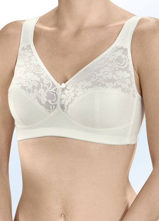 Damenmode - Zweierpack Susa BH mit Baumwolle, in Größe 075 bis 105, in Cup E, in Farbe 1X WEISS, 1X SCHWARZ Ansicht 3