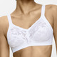 Soft-BH - Triumph Delicate Doreen BH mit Spitze, in Größe 075 bis 110, in Cup F, in Farbe WEISS – Farbe WEISS – Ansicht 2