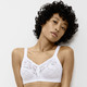 Soft-BH - Triumph Delicate Doreen BH mit Spitze, in Größe 075 bis 110, in Cup F, in Farbe WEISS – Farbe WEISS – Ansicht 1