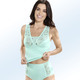 - Slip mit elastischen Spitzeneinsätzen, in Größe 038 bis 052, in Farbe MINT – Farbe MINT – Ansicht 2