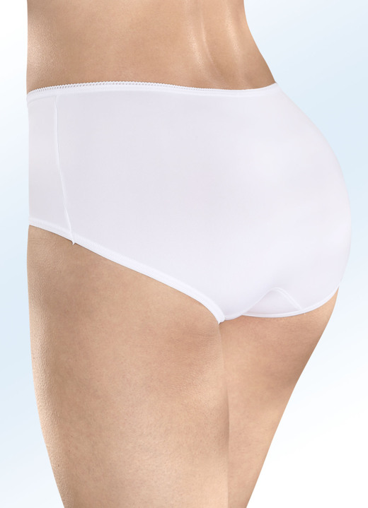 Slips - sloggi 24/7  Dreierpack Slips, in Größe 038 bis 050, in Farbe WEISS Ansicht 2