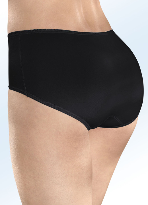 Slips - sloggi 24/7  Dreierpack Slips, in Größe 038 bis 050, in Farbe SCHWARZ Ansicht 1