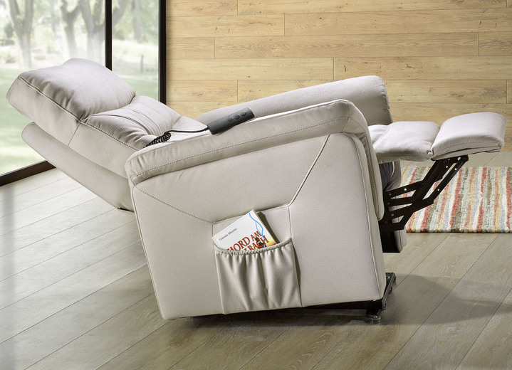 - Relax-Sessel mit Aufstehhilfe, in Farbe ANTIKCREME, in Ausführung mit Massagefunktion und Aufstehhilfe Ansicht 2
