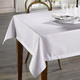 Tischdecken - Hochwertige Damast-Tischdekoration, in Größe 135 (Tischdecke, 130/170 cm) bis 302 (2 Servietten, 50/ 50 cm), in Farbe WEISS – Farbe WEISS – Ansicht 1