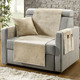 Sessel- & Sofaüberwürfe - Wohnaccessoires mit Anti-Rutsch-Beschichtung – Farbe SAND Sessel- & Sofaüberwürfe - Wohnaccessoires mit Anti-Rutsch-Beschichtung, in Größe 100 (Sesselauflage, 50x 90 cm) bis 910 (Kissenbezug, 50x 50 cm), in Farbe CAMEL