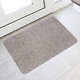 Fußmatten - Waschbare Schmutzfangmatte für innen und außen, in Größe 101 (40x 60 cm) bis 120 (100x150 cm), in Farbe ANTHRAZIT – Farbe HELLBEIGE – Ansicht 3