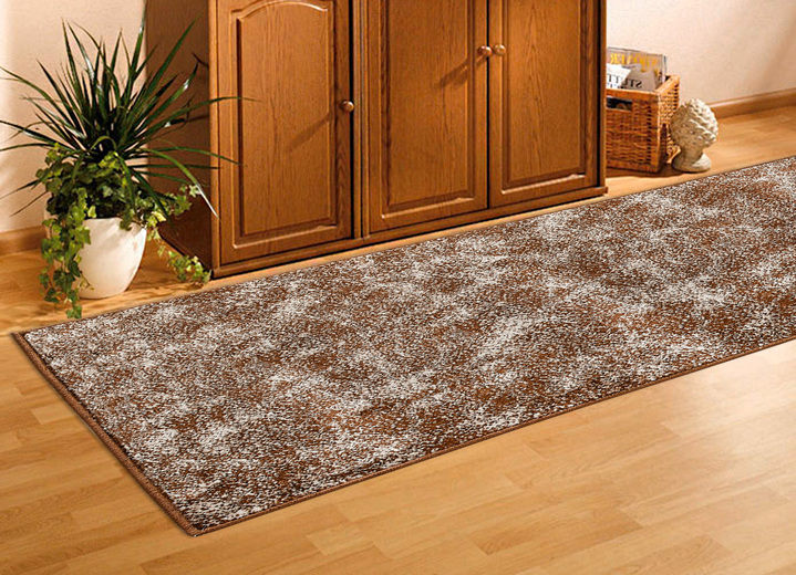 Läufer & Stufenmatten - Strapazierfähige Läufer nach Wunschmaß, in Größe 102 (Läufer, 67 cm breit) bis 106 (Läufer, 100 cm breit), in Farbe GRAU Ansicht 4