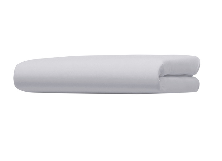 Spannbetttücher - Fein-Single-Jersey Spannbetttücher, in Größe 133 (2 Spannbetttücher, je 90–100/200 cm, Matratzenhöhe bis 30 cm) bis 138 (Spannbetttuch, 180–200/200 cm, Matratzenhöhe bis 30 cm), in Farbe WEISS Ansicht 6
