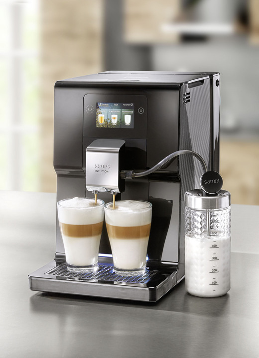 - Krups EA8738 Kaffee-Vollautomat, in Farbe SCHWARZ
