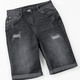7/8-Hosen, Capris, Bermudas - Jeans-Bermudas mit tollen Used-Effekten, in Größe 032 bis 050, in Farbe JEANSBLAU