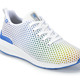 Komfortschuhe - Rieker Sneaker mit Regenbogen-Farbverlauf, in Größe 036 bis 042, in Farbe WEISS-BUNT – Farbe WEISS-BUNT – Ansicht 1