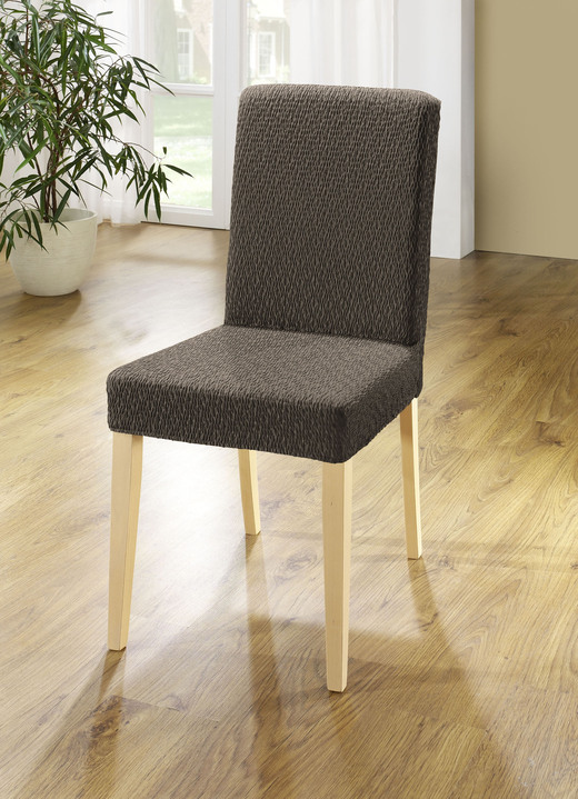 Sessel- & Sofaüberwürfe - Stretchbezüge mit schöner Strukturierung Ansicht 31 Sessel- & Sofaüberwürfe - Stretchbezüge mit schöner Strukturierung, in Größe 101 (Sesselbezug) bis 115 (Stuhlbezüge, 4er-Set), in Farbe BEIGE Ansicht 31