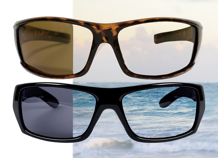 Lesehilfen - HD Polar View-Sonnenbrille mit polarisierten High-Definition-Gläsern, in Farbe SCHWARZ, in Ausführung Sonnenbrille Ansicht 4