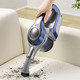 - Akku-Handstaubsauger, der selbst hartnäckige Tierhaare entfernt, in Farbe BLAU-SILBER – Farbe BLAU-SILBER – Ansicht 3