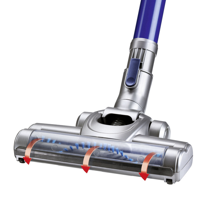 - Akku-Handstaubsauger, der selbst hartnäckige Tierhaare entfernt, in Farbe BLAU-SILBER Ansicht 6