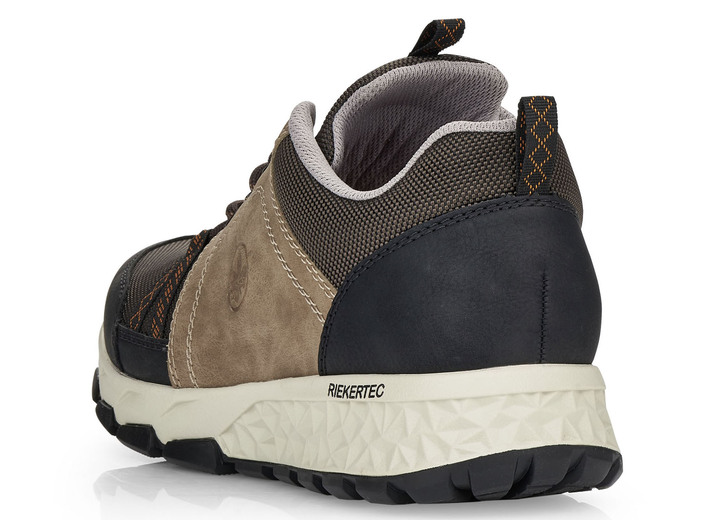 - Rieker Sneaker mit Schnürung, in Größe 040 bis 047, in Farbe TAUPE-BRAUN-SCHWARZ Ansicht 6
