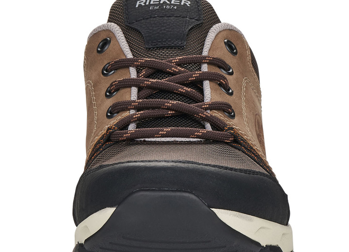 - Rieker Sneaker mit Schnürung, in Größe 040 bis 047, in Farbe TAUPE-BRAUN-SCHWARZ Ansicht 5