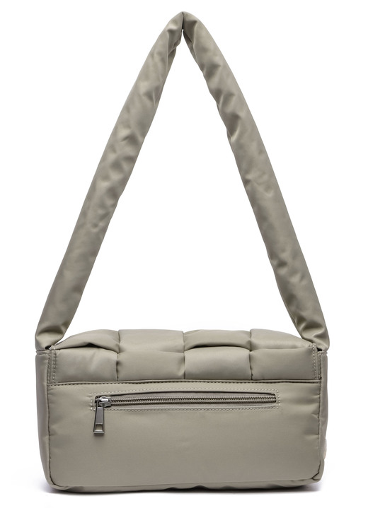 - Collezione Alessandro Tasche aus zart glänzendem Textilmaterial, in Farbe TAUPE Ansicht 3