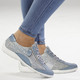 Remonte - Remonte Sneaker mit bedruckten Besätzen – Farbe HELLBLAU-SILBER – Ansicht 4 Remonte - Remonte Sneaker mit bedruckten Besätzen, in Größe 036 bis 043, in Farbe HELLBLAU-SILBER – Farbe HELLBLAU-SILBER – Ansicht 4