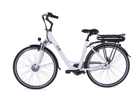 Llobe Akku-City-Bike mit Aluminiumrahmen