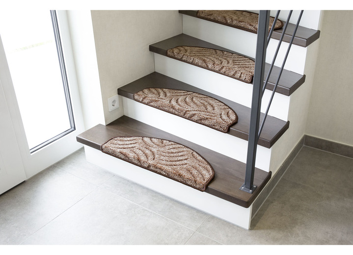 Läufer & Stufenmatten - Strapazierfähige Stufenmatten, in Größe 151 (Stufenmatten 2er-Pack) bis 325 (Stufenmatten 15er-Pack), in Farbe BRAUN Ansicht 1