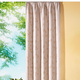 - Übergardine in Stickerei-Optik mit Kräuselband, in Größe 358 (H145xB130 cm) bis 456 (H245xB130 cm), in Farbe NATUR – Farbe NATUR – Ansicht 1