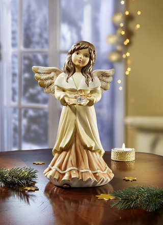 Engel mit Kristallherz aus dem Haus Goebel