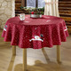Tischdecken - Zauberhafte Tisch- und Raumdekoration mit Schneemann-Motiven, in Größe 130 (Deckchen, 35/ 50 cm) bis 404 (Kissenbezug, 40/ 40 cm), in Farbe BORDEAUX – Farbe BORDEAUX – Ansicht 1