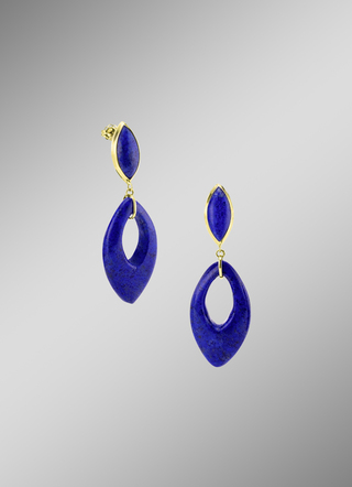 Ohrringe mit Lapislazuli