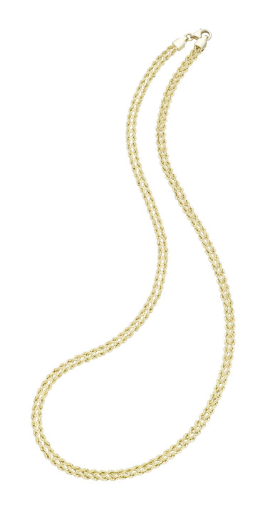 Halsketten - Kordelketten-Garnitur aus Gold 585/- fein, in Farbe , in Ausführung Halskette Ansicht 3