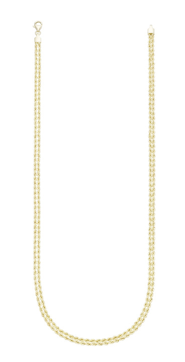 Halsketten - Kordelketten-Garnitur aus Gold 585/- fein, in Farbe , in Ausführung Halskette Ansicht 2