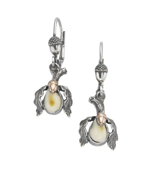 Halsketten - Schicke Garnitur mit echten Grandeln Ansicht 2 Halsketten - Schicke Garnitur mit echten Grandeln, in Farbe , in Ausführung Ohrringe Ansicht 2