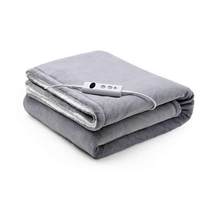 Wärme & Entspannung - Promed Heizdecke KHP-2.3G für kalte Tage und Nächte, in Farbe GRAU Ansicht 2