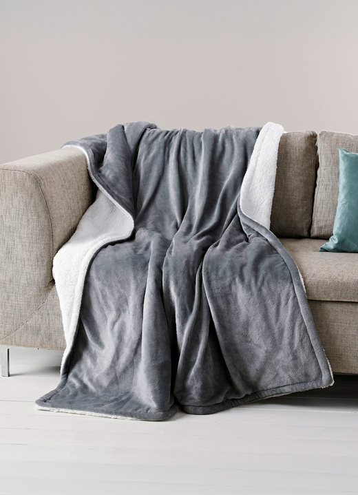 Wärme & Entspannung - Promed Heizdecke KHP-2.3G für kalte Tage und Nächte, in Farbe GRAU Ansicht 4