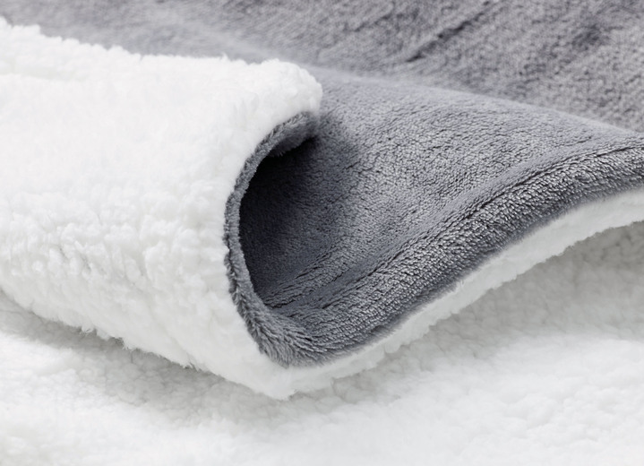 Wärme & Entspannung - Promed Heizdecke KHP-2.3G für kalte Tage und Nächte, in Farbe GRAU Ansicht 3