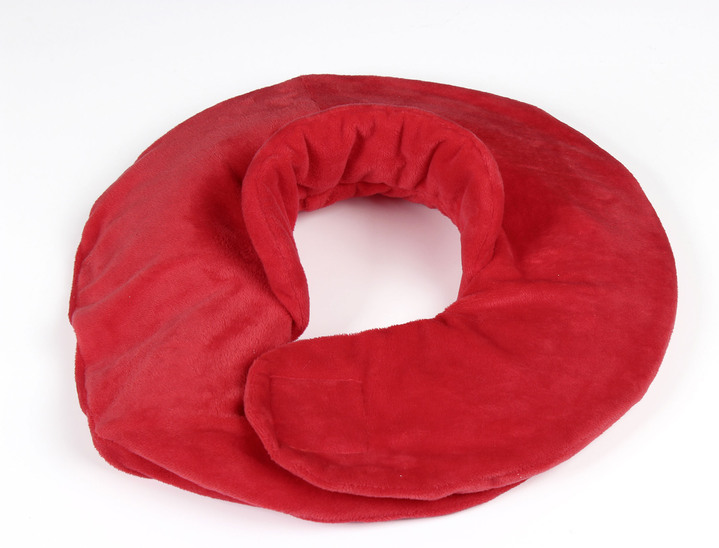 - Vital Comfort Nacken-Wärmflasche mit extra Stehkragen, in Farbe ROT Ansicht 1