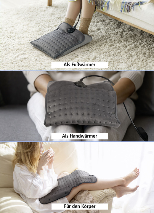 - MAXXMEE 2-in-1 Wärme-Pad, in Farbe GRAU Ansicht 2