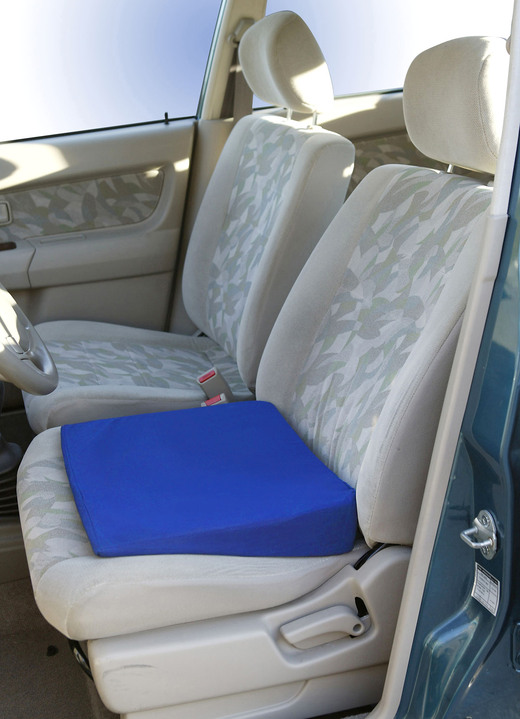 Sitzhilfen - Keilkissen Ansicht 5 Sitzhilfen - Keilkissen, in Farbe BLAU-WEISS Ansicht 5