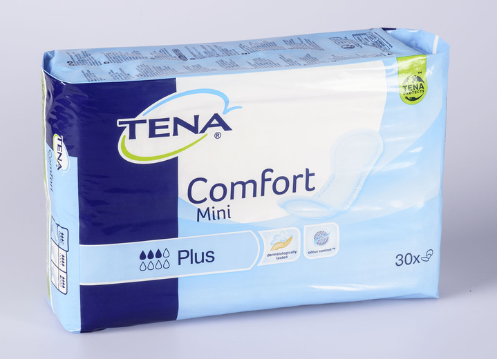 Inkontinenz - Tena Comfort Mini Einlagen für mittlere bis schwere Inkontinenz, in Farbe WEIß, in Ausführung Größe 1: Bei mittlerer Inkontinenz Ansicht 1
