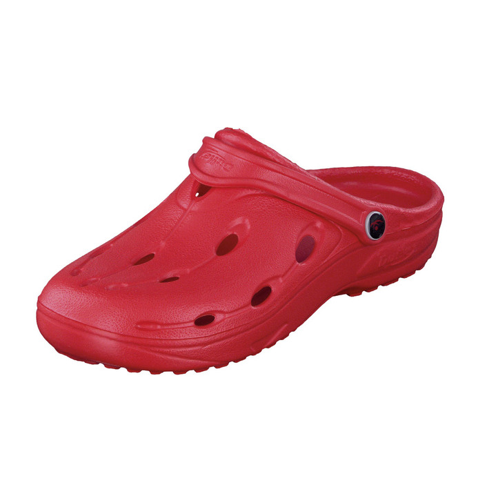 Gesundheitsschuhe - Chung Shi Dux Clog: Von Orthopäden empfohlen Ansicht 2 Gesundheitsschuhe - Chung Shi Dux Clog: Von Orthopäden empfohlen, in Größe 3XL (46/47) bis XXL (44/45), in Farbe ROT Ansicht 2