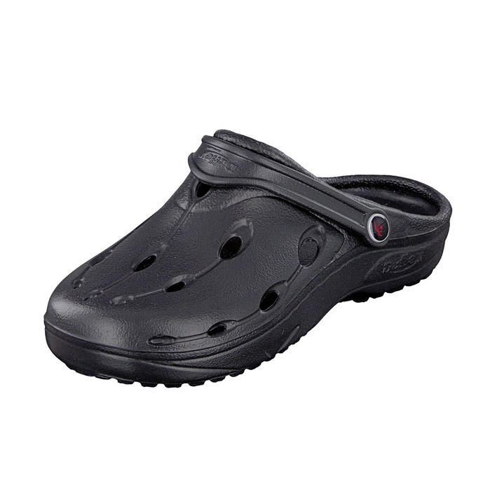 Gesundheitsschuhe - Chung Shi Dux Clog: Von Orthopäden empfohlen, in Größe 3XL (46/47) bis XXL (44/45), in Farbe SCHWARZ Ansicht 2